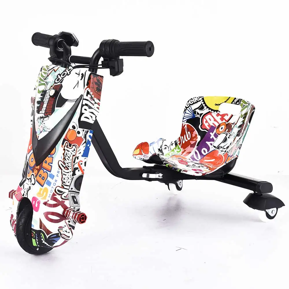 Factory OEM 3 wheel electric balance drift cart for children and adults 3 wheel shopping cart for climbing stair