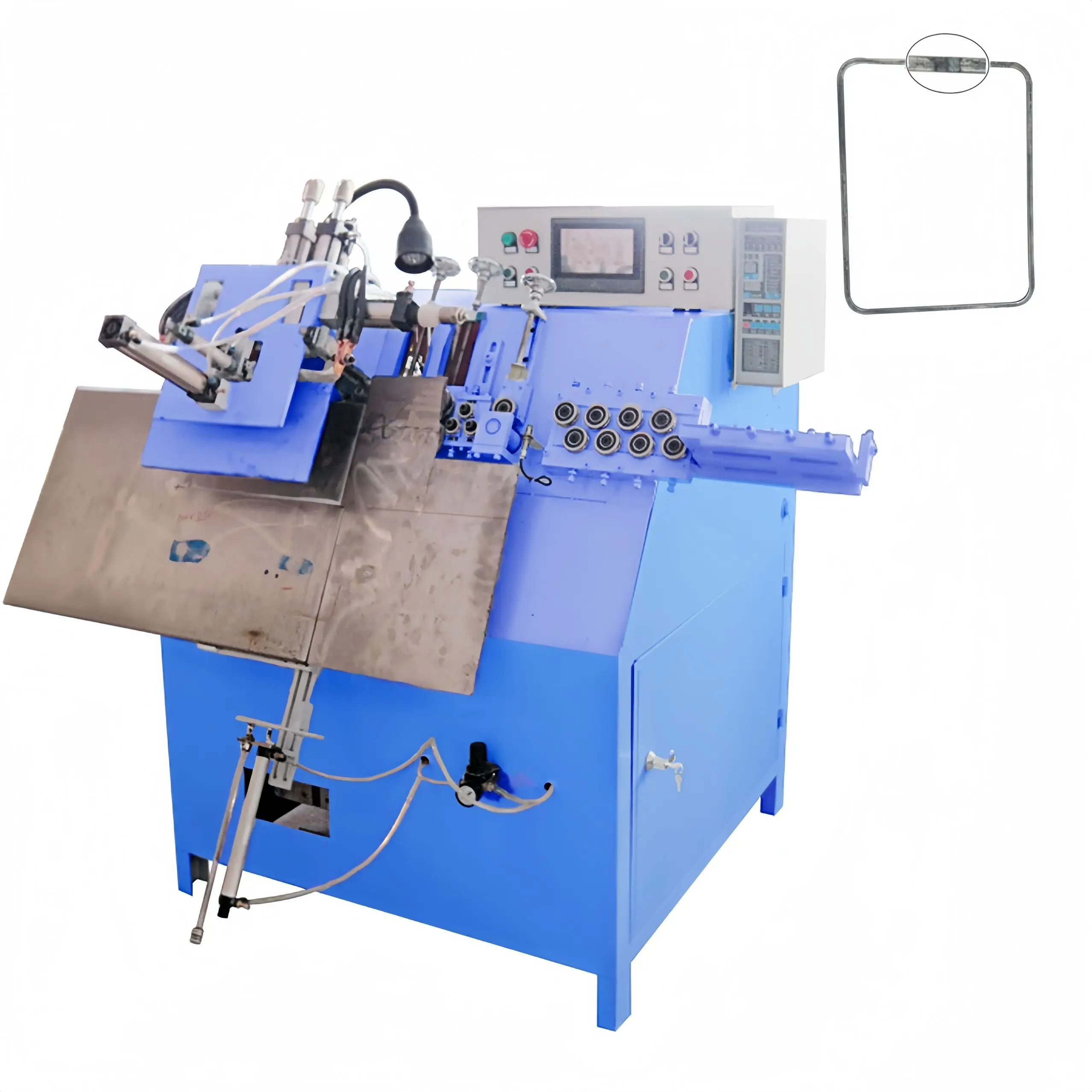 Wire Welding Aluminum Frame Bending Making Machine For Bicycle Basket Storage Rack