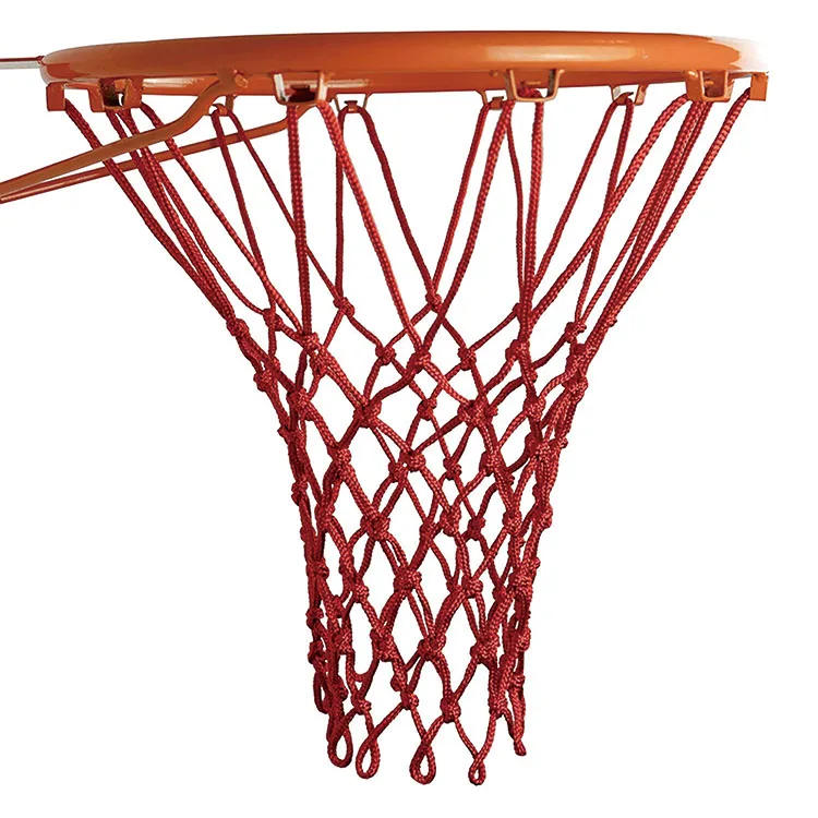 High quality portable practice team game sports dacron chain basketball nets for outdoor indoor