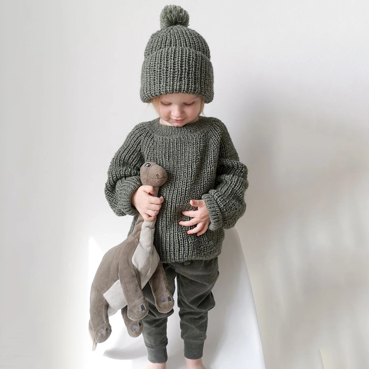 Private label Toddler newborn knit pattern baby jumper knit baby sweater  sweater knitting patterns set