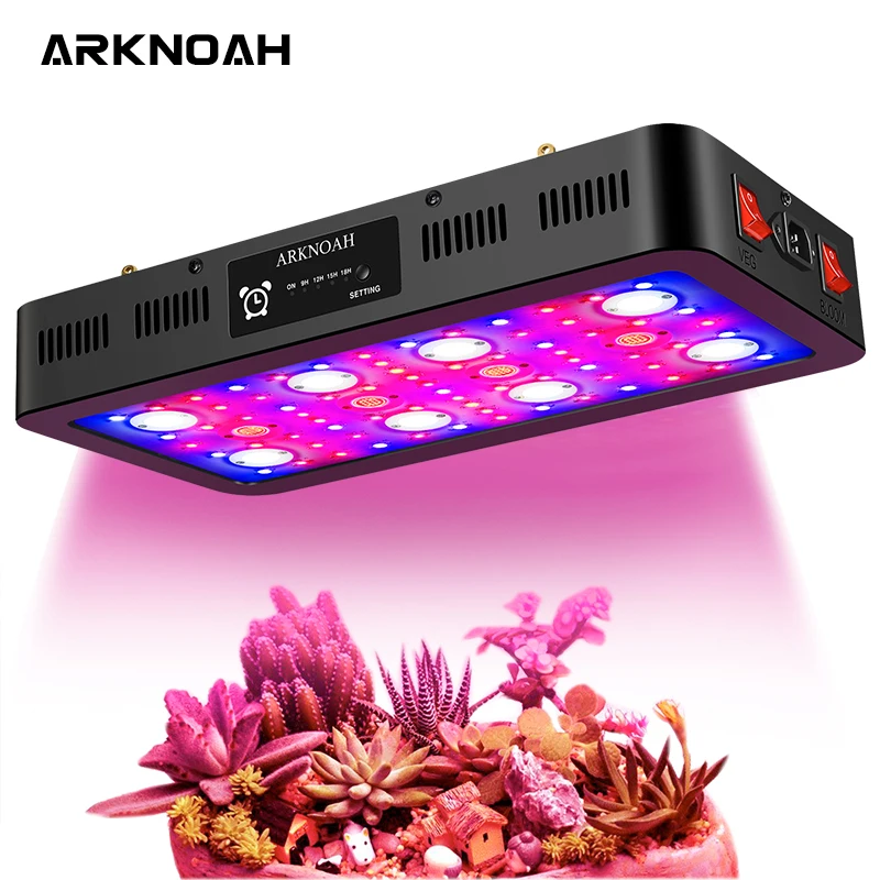 
Full Spectrum 2400W Timing Control COB Led Grow lights for Veg and flower greenhouse led plant light 