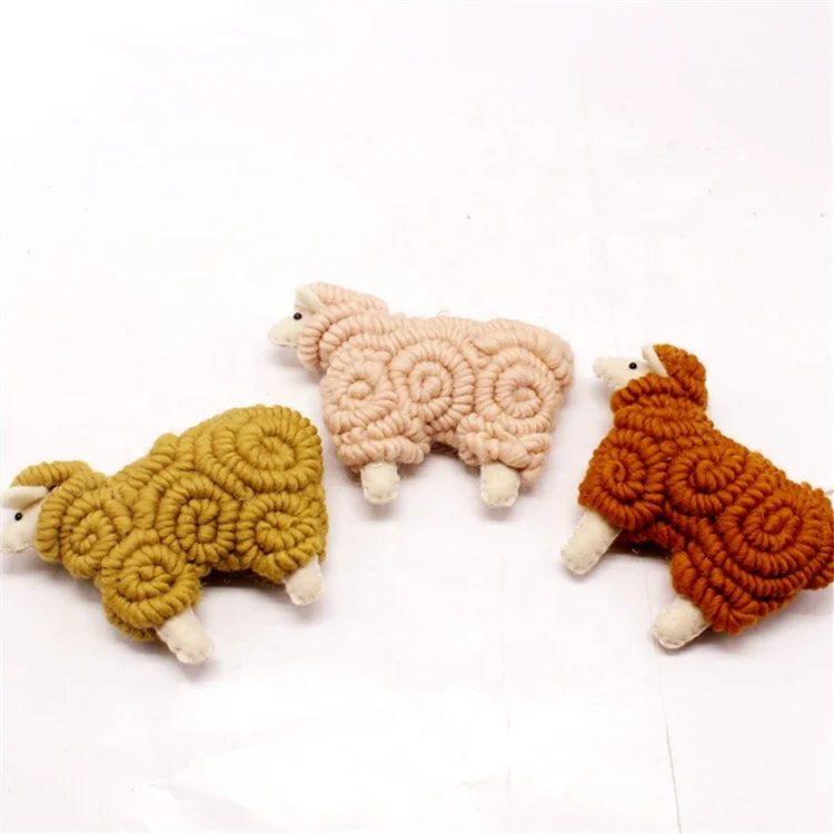 2020 Popular and Hot-sale Home Decorations Felt Crafts Wool Felt Sheep Toy