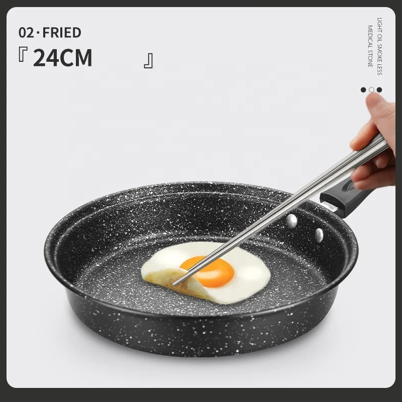 2022 New Design copper non stick cooking pot and pan set with SS Aluminum Copper Cookware Set