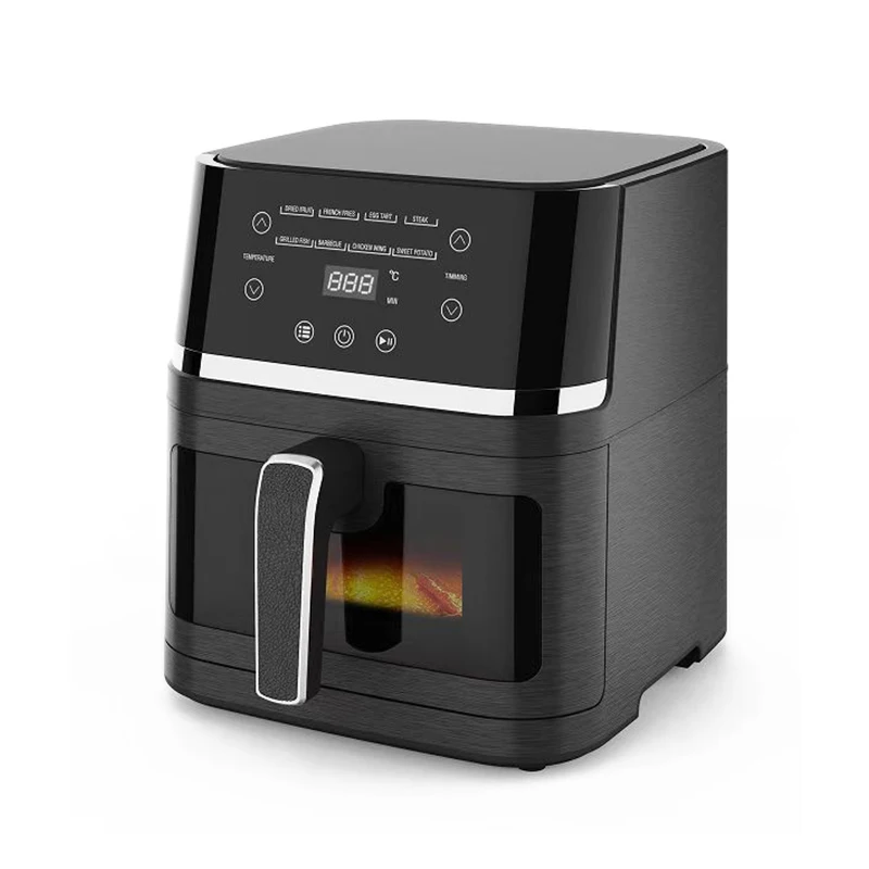 8L Digital Air Fryer Pro II 5.8-Quart Smart 5 liter deep  Air Fryer WIFI Stainless Steel Phone Control