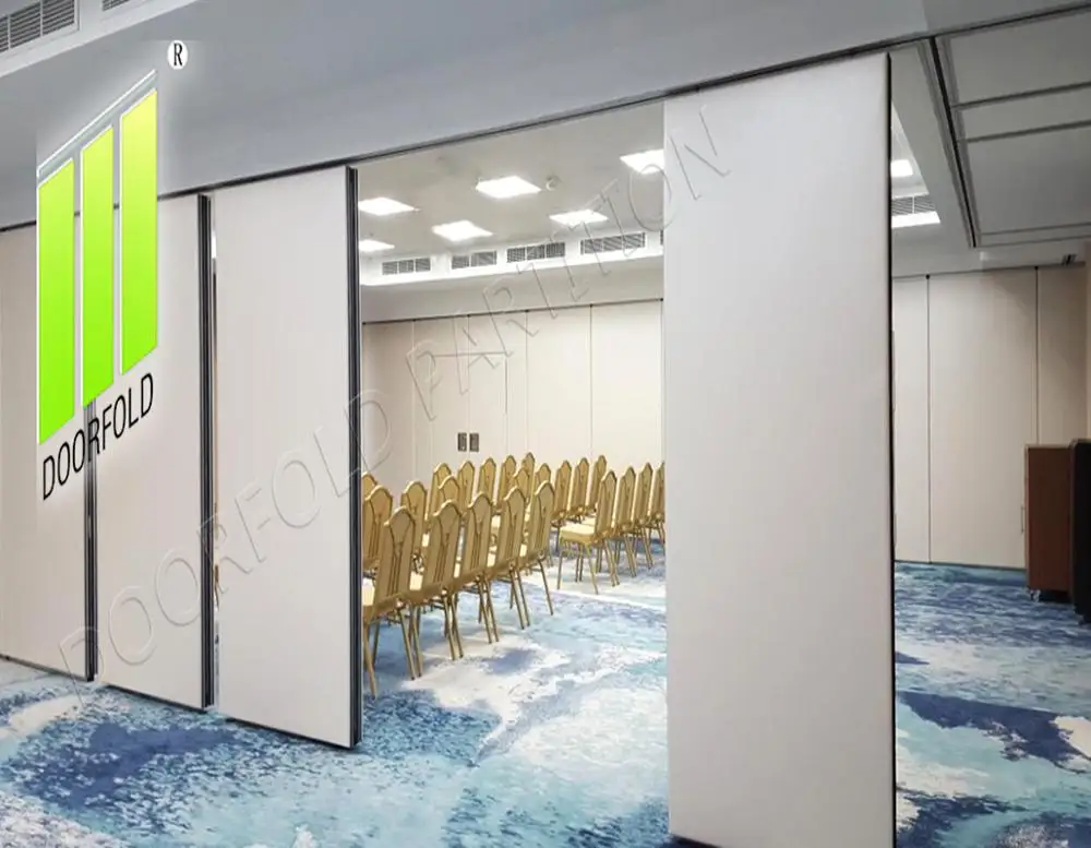 Китайский поставщик doorfold DF-100 стиль звукоизоляция подвижная перегородка