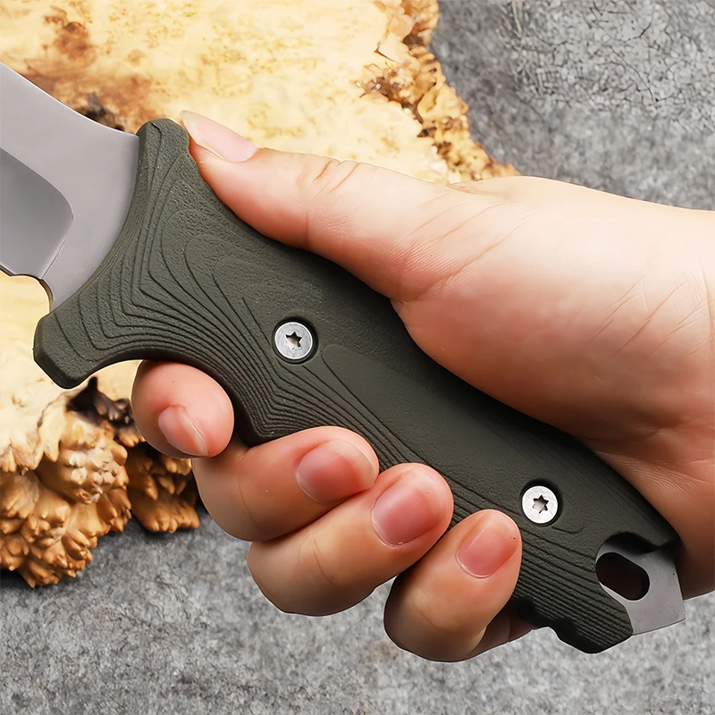 Multi-Function Outdoor Knife Sharpener Okapi Outdoor Knife Hunting Knife Outdoor