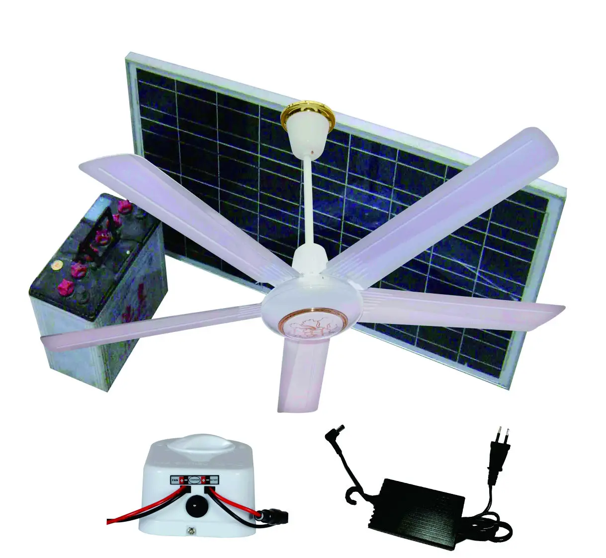 Cheap Hot Sale Top Quality Solar Powered Dc AC Bldc Battery Powered Ceiling Fan With Remote Control