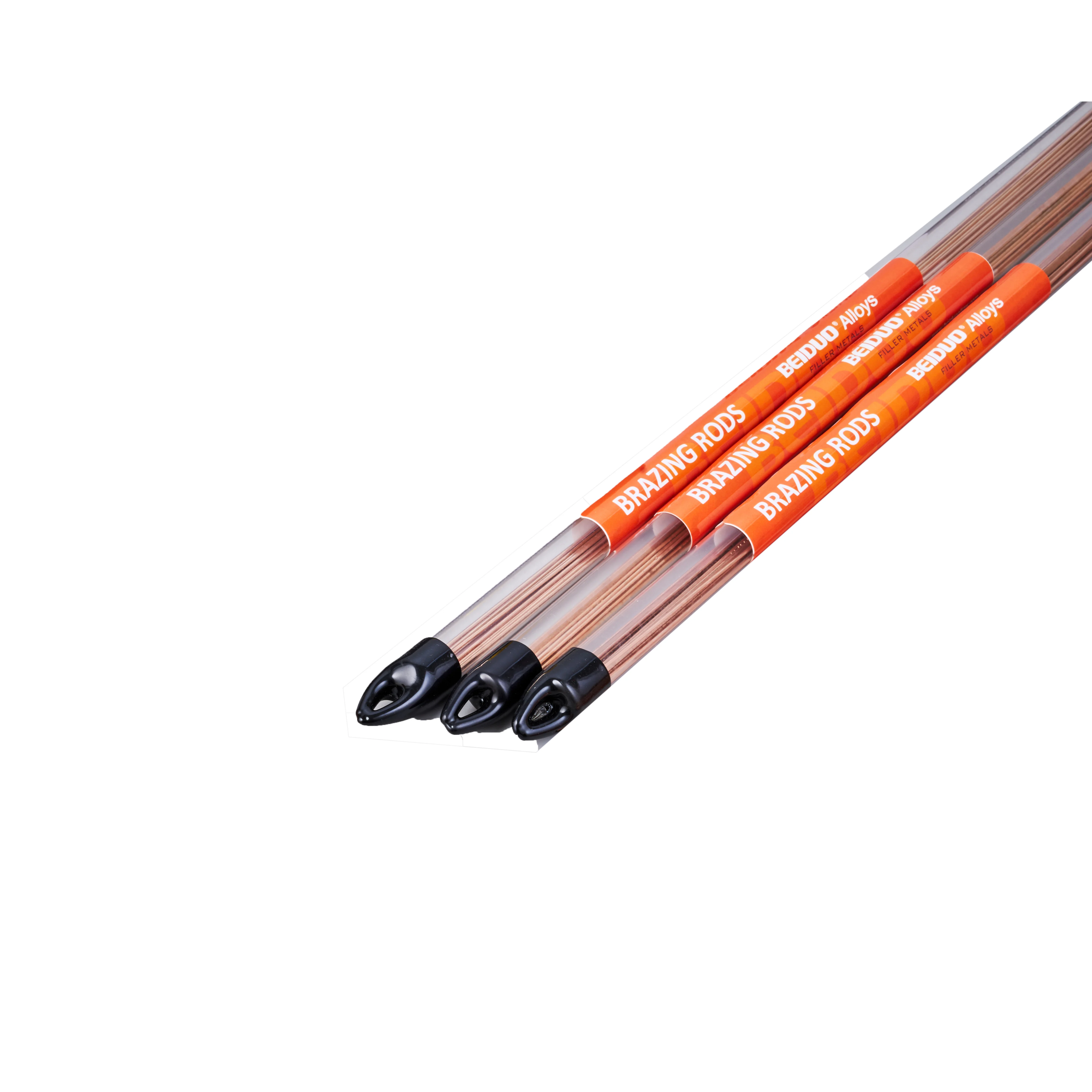 BCuP-6 2%AG Phos Copper round rod Dia1.6x500mm 1lb No need flux Professional Grade for HVAC, Plumbing and Metalworking