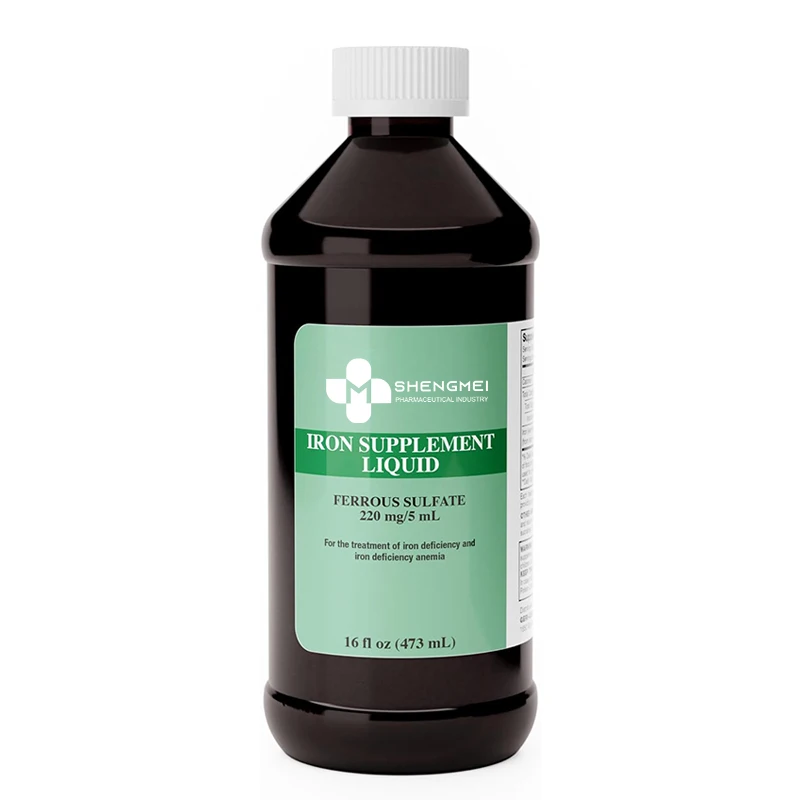 Best selling portable pig iron vitamin oral liquid health supplements for female
