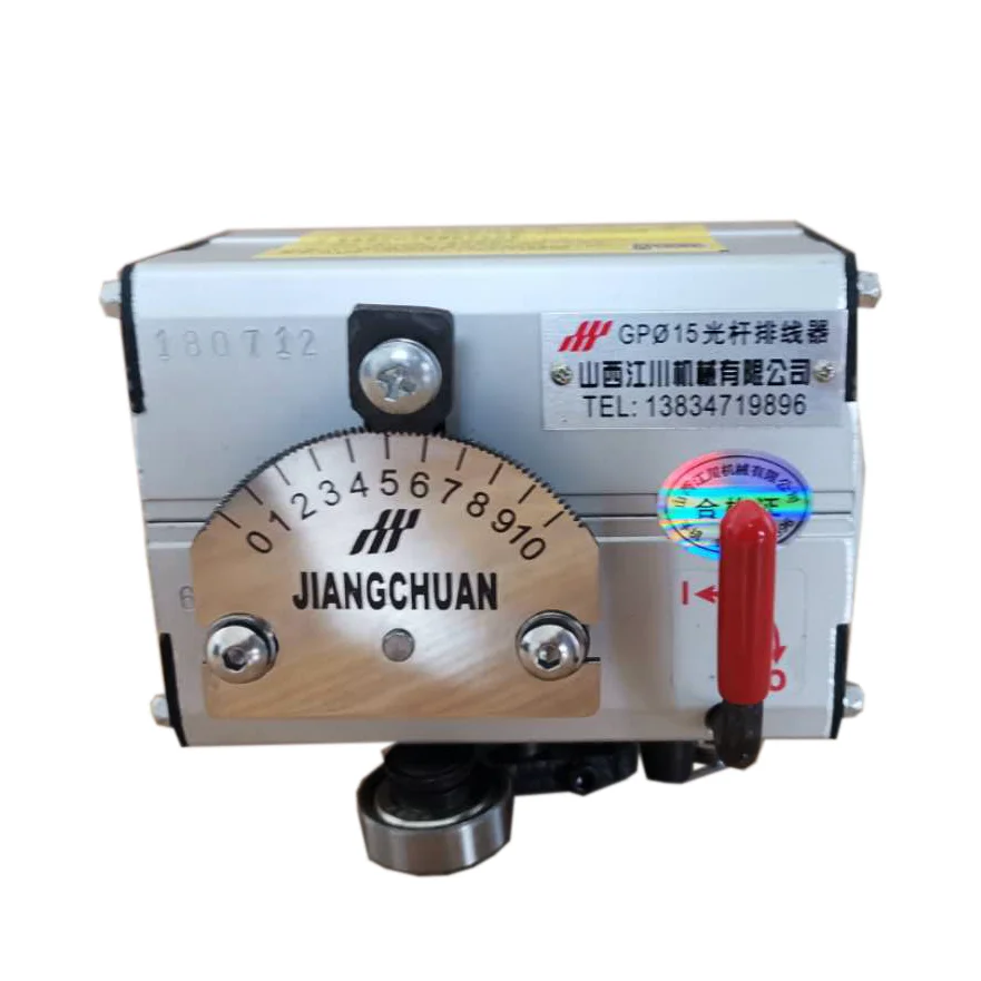 gp15a rolling ring drive wire take up machine traverse drive unit