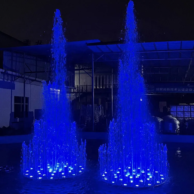 Fenlin indoor or outdoor garden small stainless steel dancing music water fountain with pump