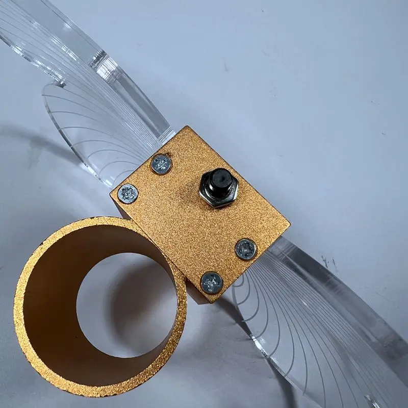 Factory price rechargeable butterfly angel wings champagne holder bottle presenter for nightclub bar