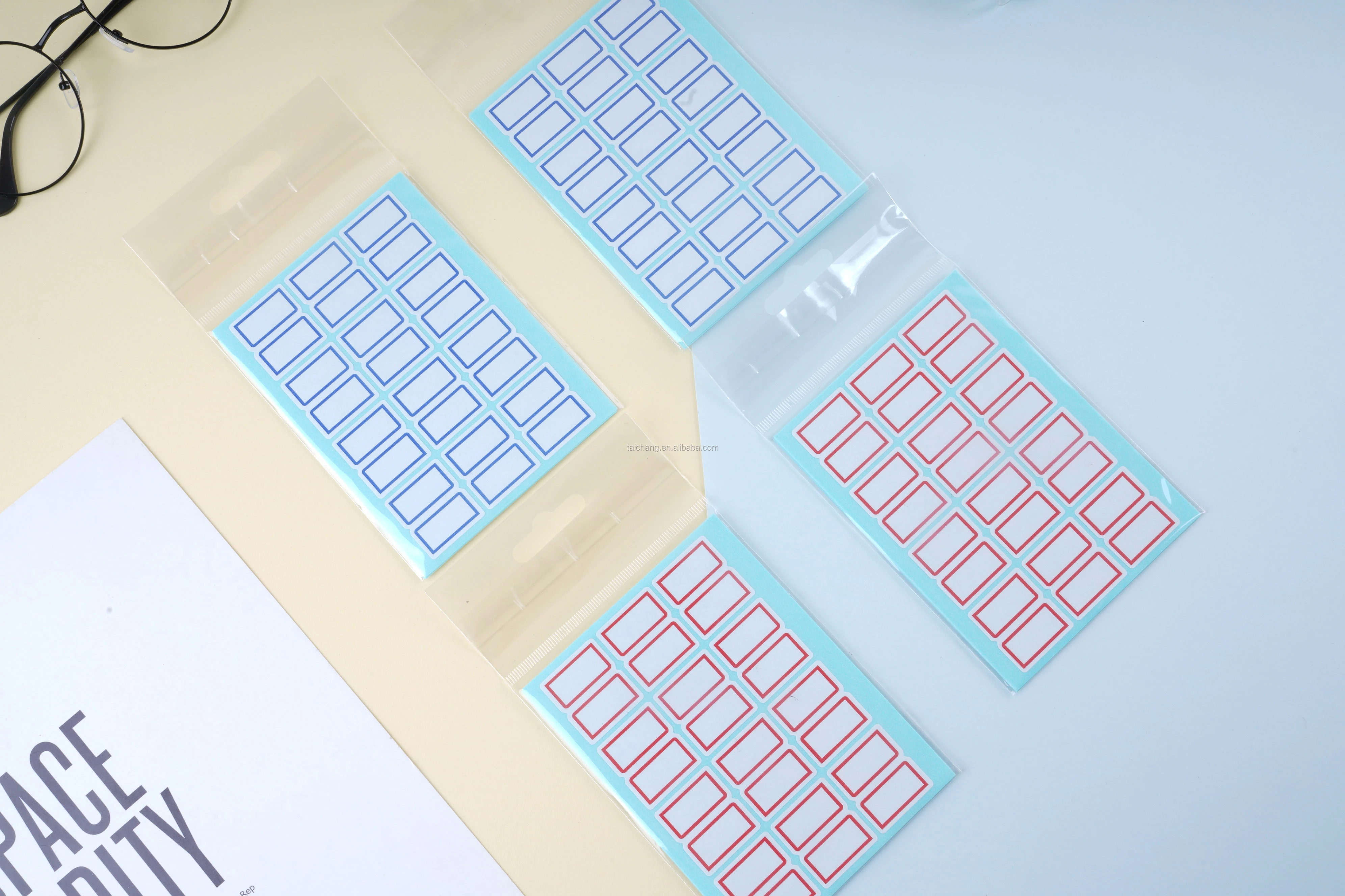 Convenient Whole Other Office and School Supplies White or Printed Color Offset Paper Self-adhesive Stationery Label