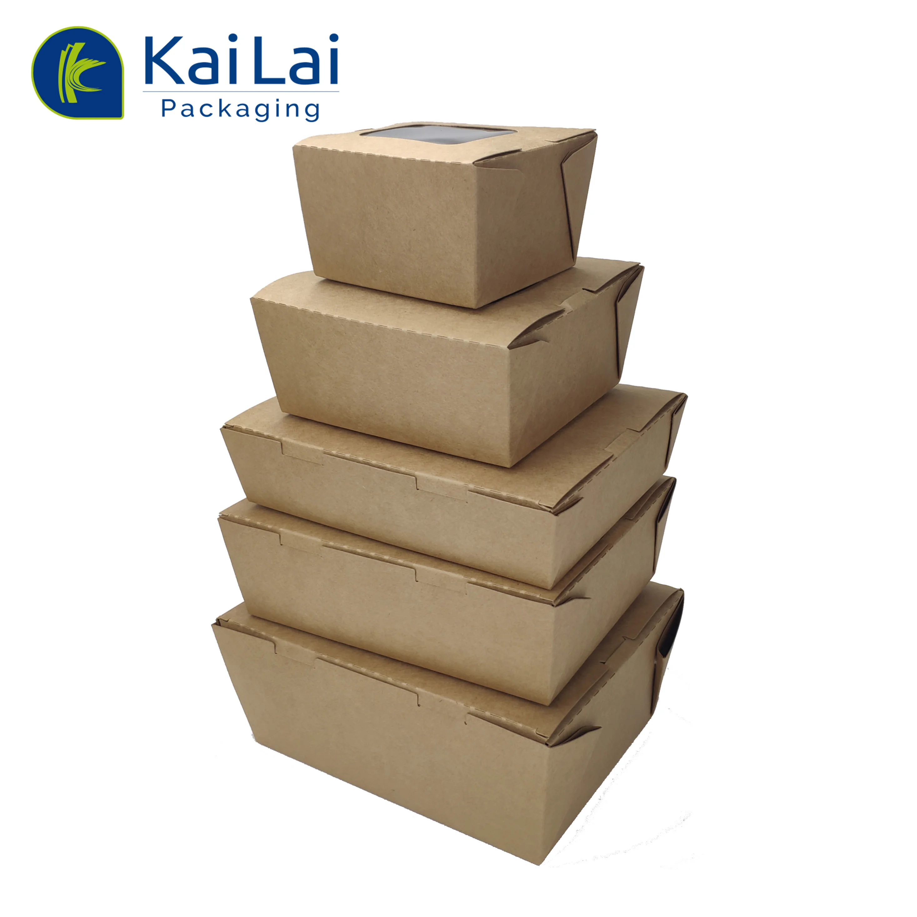 New products branded cake box kraft take away lunch boxes fried chicken packaging box