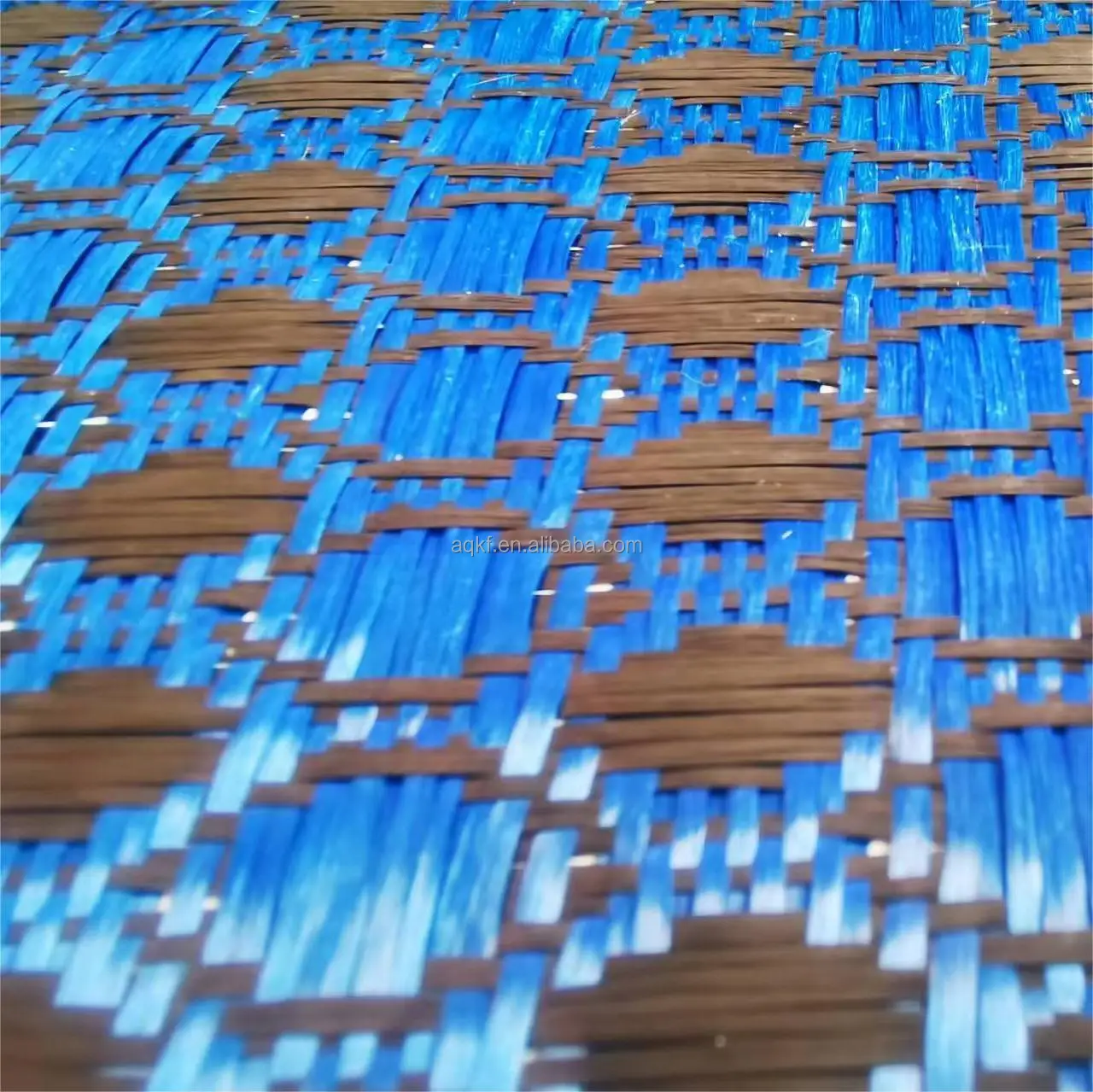 3K 240G blue lantern shape blue black carbon fiber kevlar blended fabric car refitted sporting goods