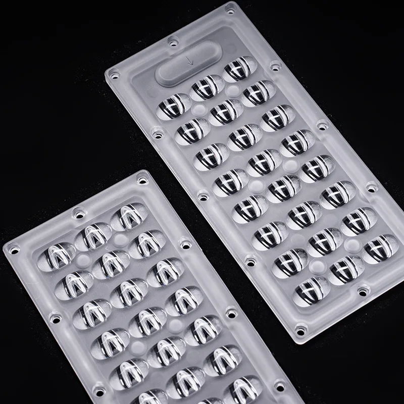 high quality High temperature resistant 2835 3030 optic pmma pc cover lenses led street light 80 degree  in China