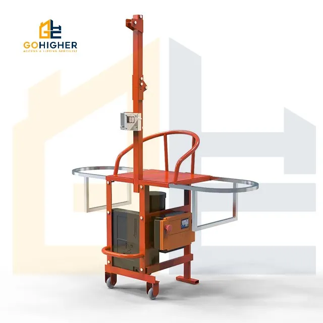 facade plastering construction gondola building painting zlp250 zlp500 zlp630 gondola lift for construction