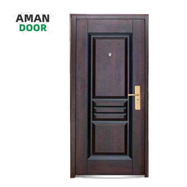 AMAN DOOR  iron doors for houses interior  door security camera