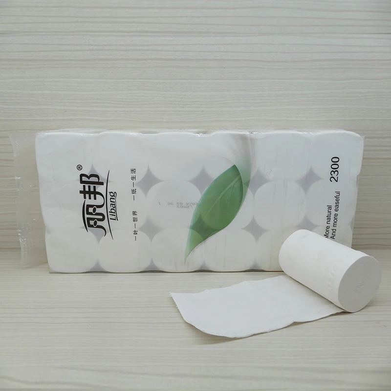 Cheap toilet paper water soluble 2/3/4/5 ply Bathroom Tissue Roll custom soft toilet tissue roll