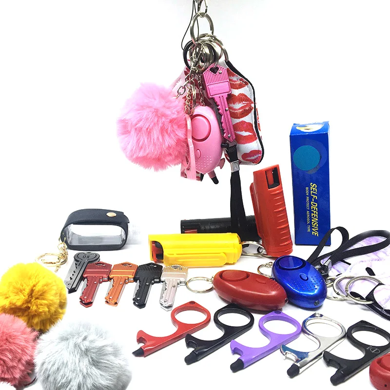 Electric Tactical Electro Shock Equipment Women Tazers Self Defense Kit