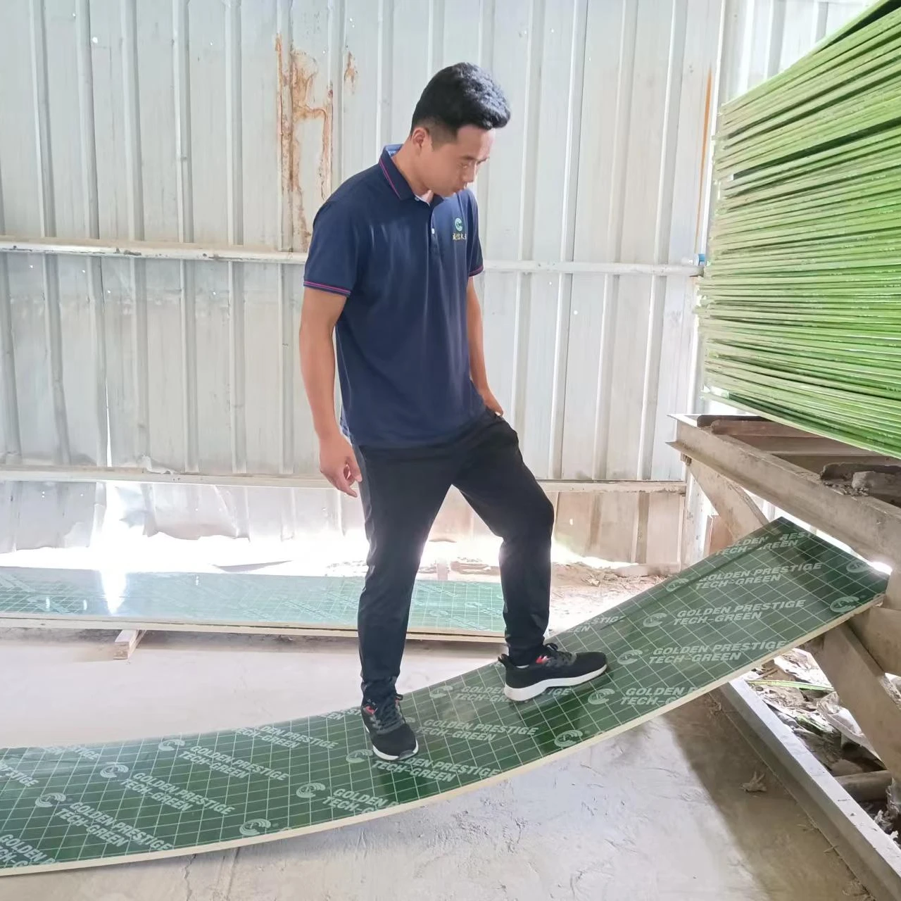 Best Price Shuttering Plywood Laminated PP Film Faced Plywood Sheets Waterproof  Laminated Plastic Plywood For Concrete