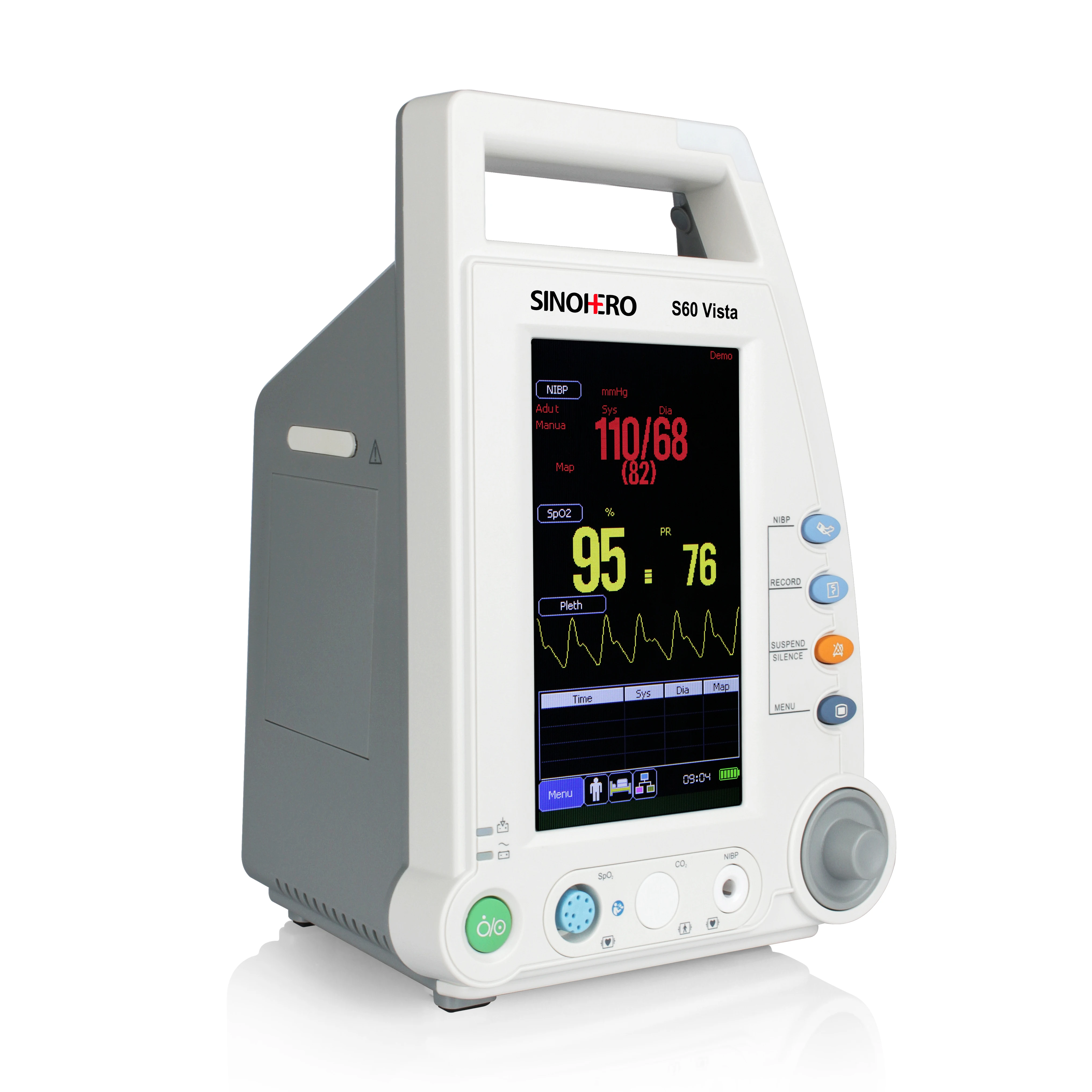 S60 Vista WiFi Monitoring Portable Patient Monitor Remote Vital Sign Monitor