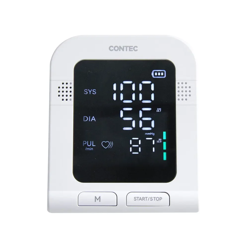CONTEC08C Tonometer Meter Sphygmomanometer hospital high Portable Blood Pressure machine