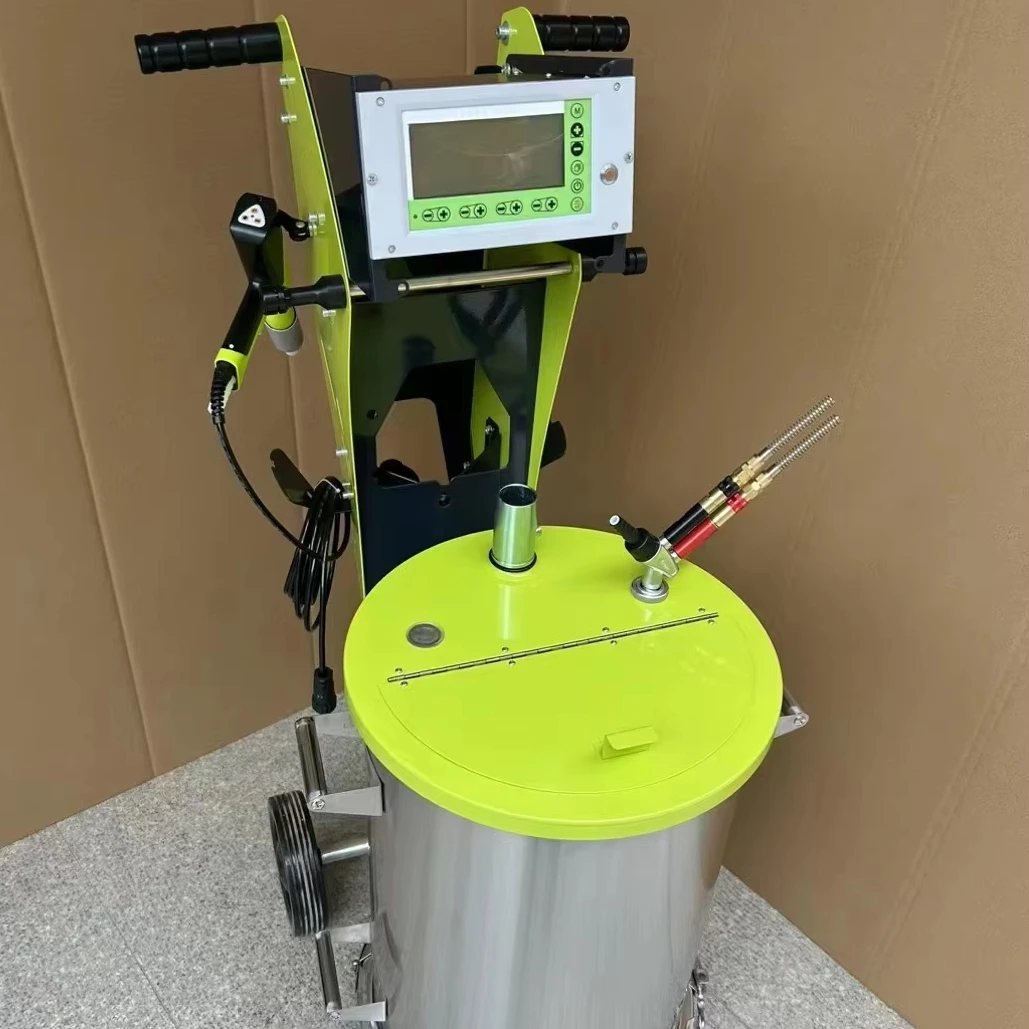 Wholesale High-end Touchable Screen Electrostatic Powder Spraying Machine with Accessories