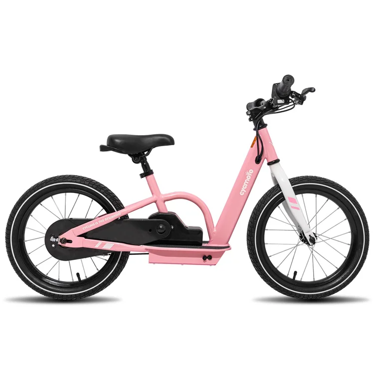 JOYKIE new children sport 80w motor power 14 inch 16 inch kids electric balance bike for kids 3-7 years