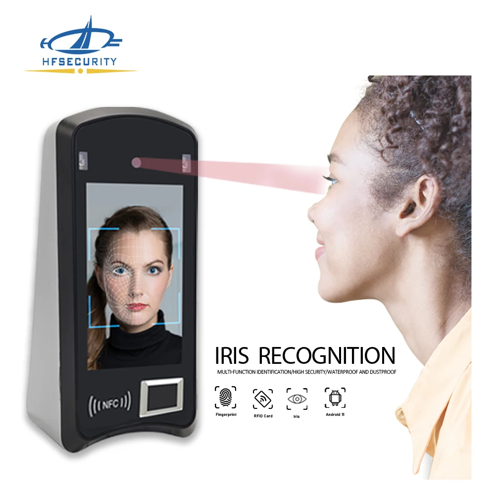 HF-X05 Android Wireless Face Fingerprint Time Attendance Machine