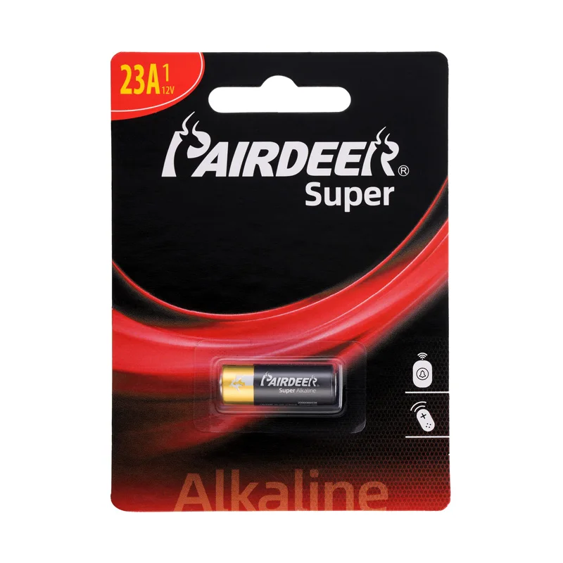
Hot selling OEM Pairdeer Zinc manganese size 23A 12V 