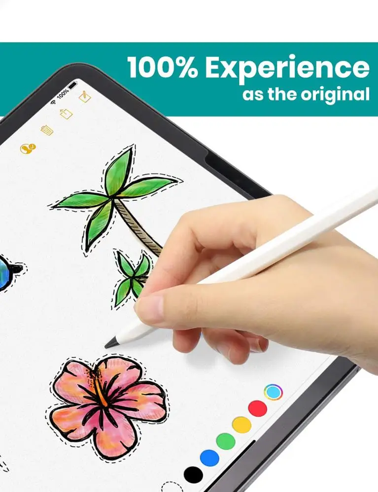  Сменный наконечник для Apple Pencil наконечники iPencil Nib 1-го и 2-го поколения iPad Air Mini Pro