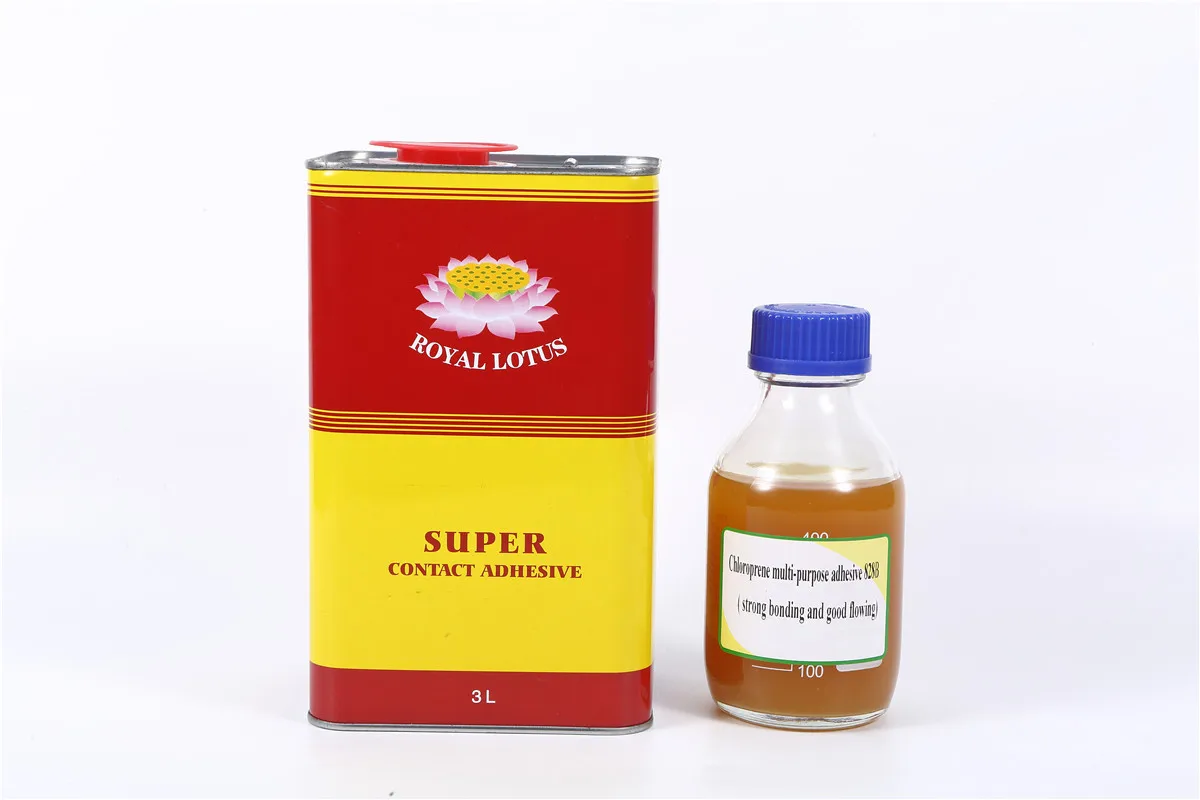 HIGH QUALITY YELLOW CONTACT ADHESIVE LEATHER SPONGE PVC GLUE