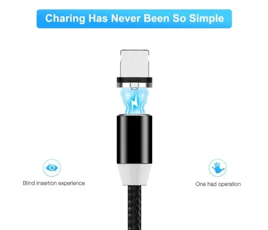 Commonly Used Accessories & Parts Cable usb 3 in 1 charging cable magnetic charging cable