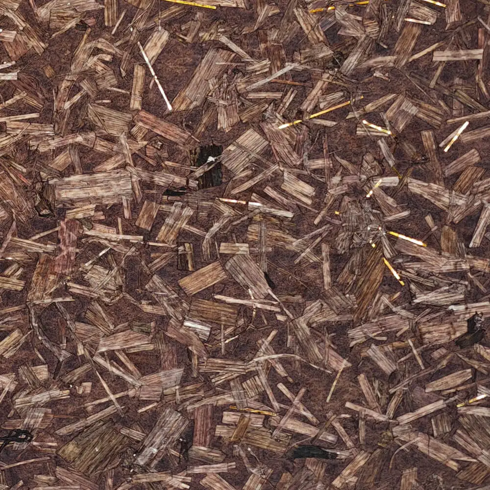 Wenge Brown Kudzu Bark Wall Wallpaper Roll for Home Decoration Living Room