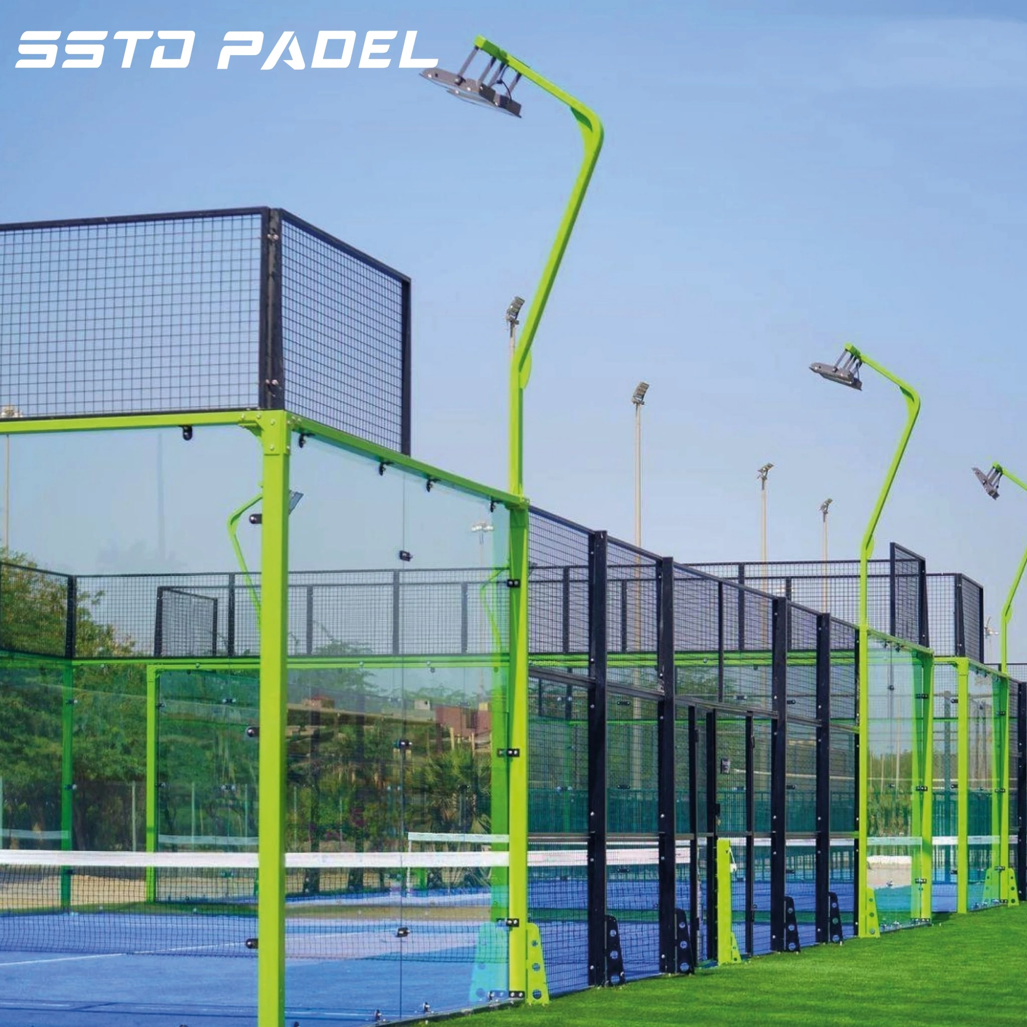 SSTD sports manufacturer Padel Tennis court China Paddle Courts for sports padel court company