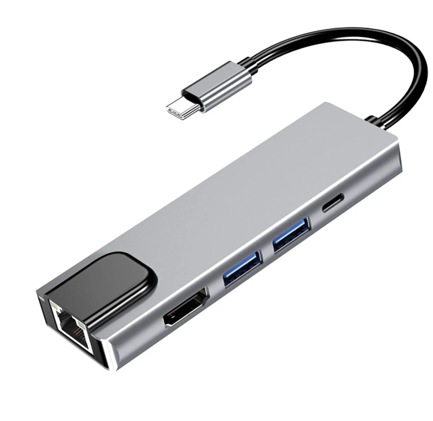 Type-c док-станция USB type-c для hd usb hub-сетевая карта TYPE-C gigabit карты