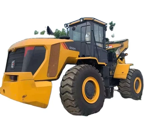 Китайский дешевый б/у 5-тонный Колесный Погрузчик liugong 856H clg856h, лидер продаж