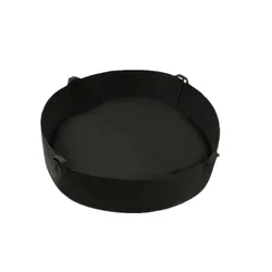 Factory Made Fruit Tree Plant Bag White And Black flexible Needle punched PET Felt Planter Grow Bag