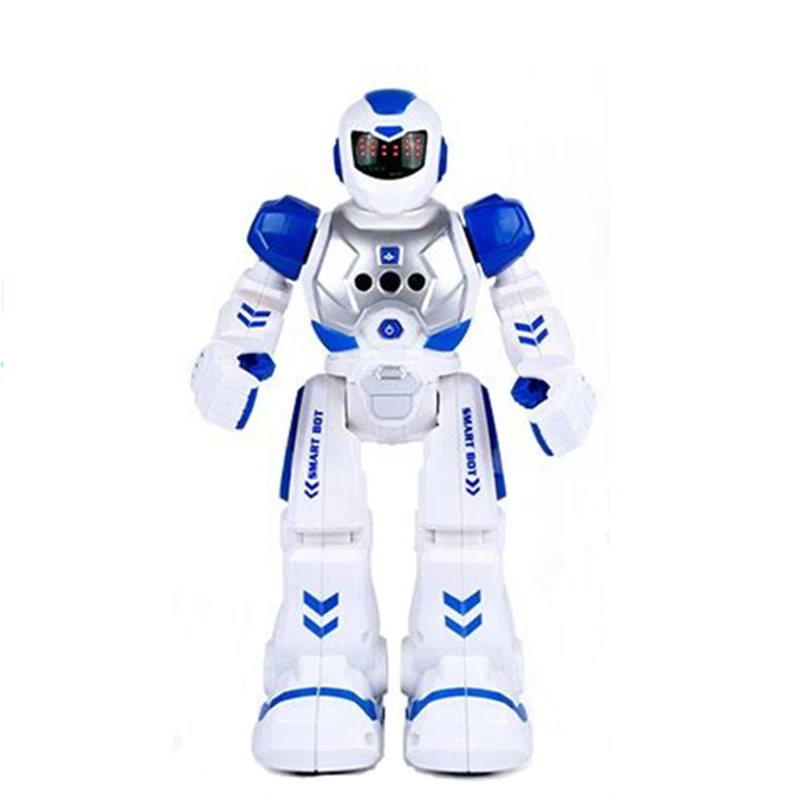 Novelty kid toys hobbies electronic led light popular gesture sensing smart robot toy Smart Sensor rc robot Toy Sing and Dance