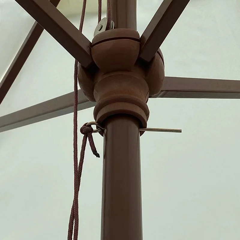 small square wooden garden parasol sun beach umbrella sunshade canopy outdoor parasol for backyard