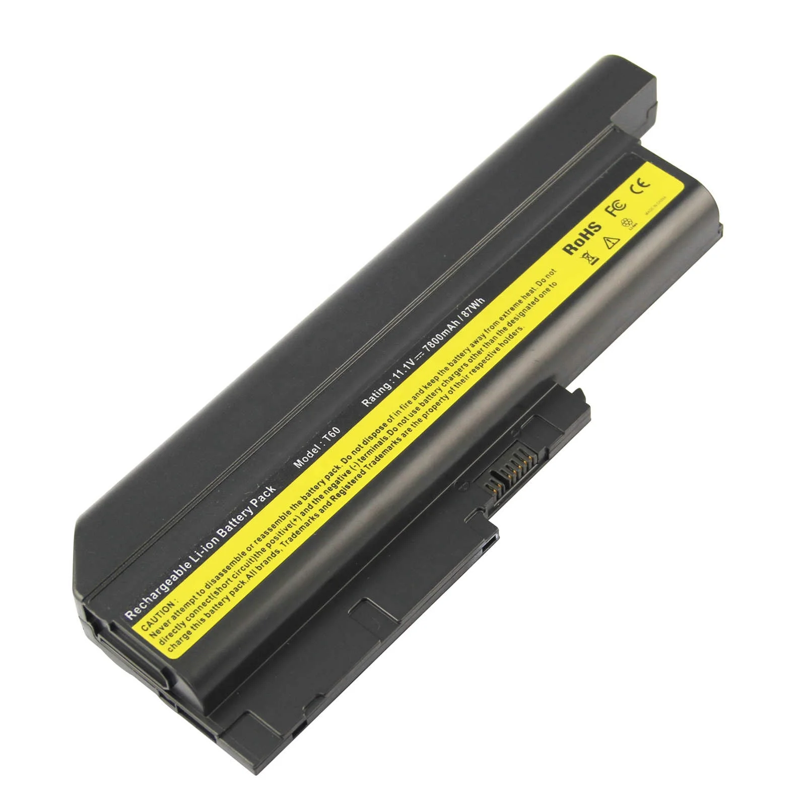 9Cell Replacement Laptop Battery For IBM 92P1134 40Y6795 FRU 42T5233 ThinkPad W500 T60 T60P R60 R60e R61i T61 SL400 SL500 Series