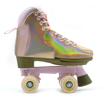  HS-Q005 Регулируемая Patines четырех рядные скейт роликовая обувь Роликовые 9506702000 пена + вельвет для детей: 4 лет EN13899 41 1*12 6*30