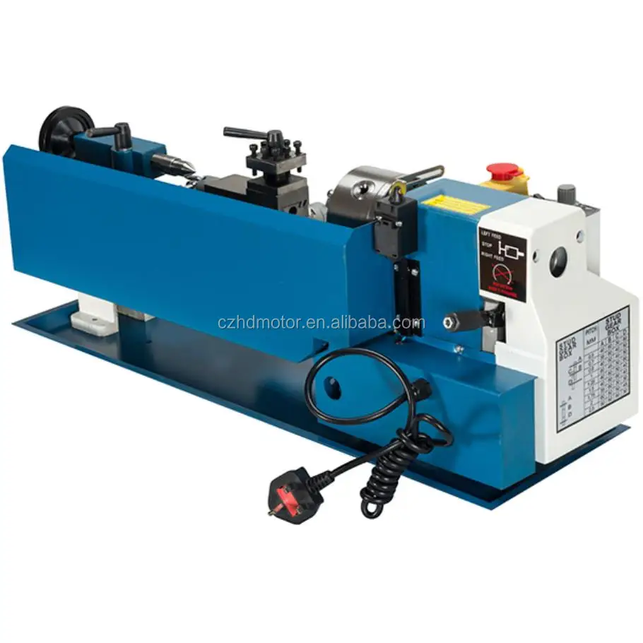 Горячая Распродажа ручное включение питания 220V 550w 50 Гц 7*14 дюймов 2500 об/мин металлического токарного