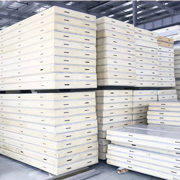 Preformed Rigid PUR Foam Filledd Insulation Slabs