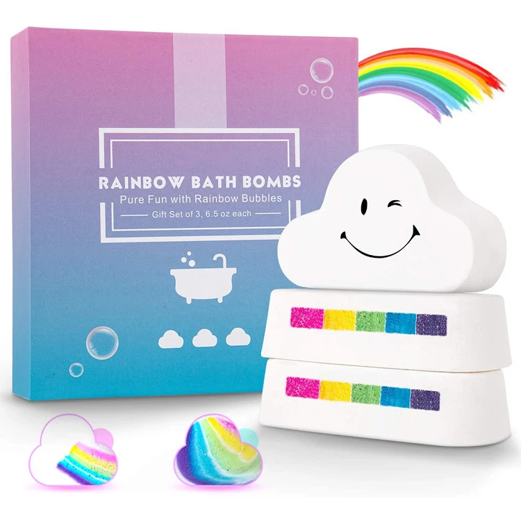 OEM, оптовая продажа, Собственная марка, упаковка для ванны, красочная пузырчатая ванна, Органическая Радуга, ванночка для детей