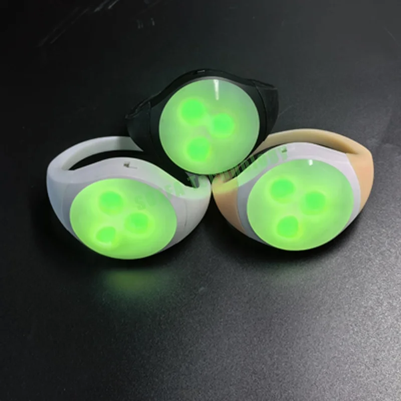 event led bracelet control dmx wifi controller rgb led bracelet personalized led music controller bracelets