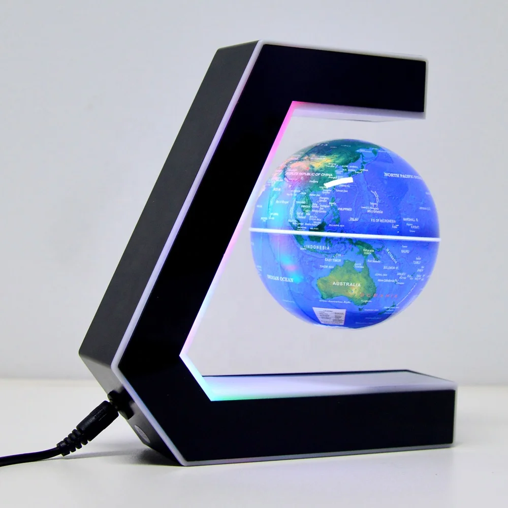 2022 new design  magnetic  floating globe for office decoration and gift
