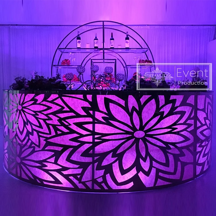  High quality used nightclub bar counter table for wedding