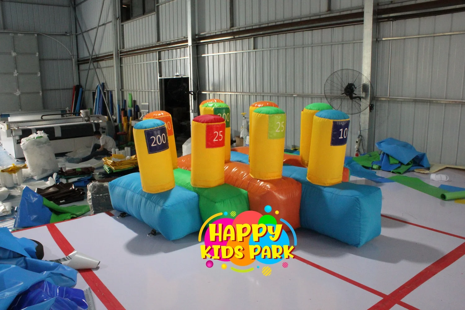 Inflatable Ring Toss Game for Sports & Entertainment
